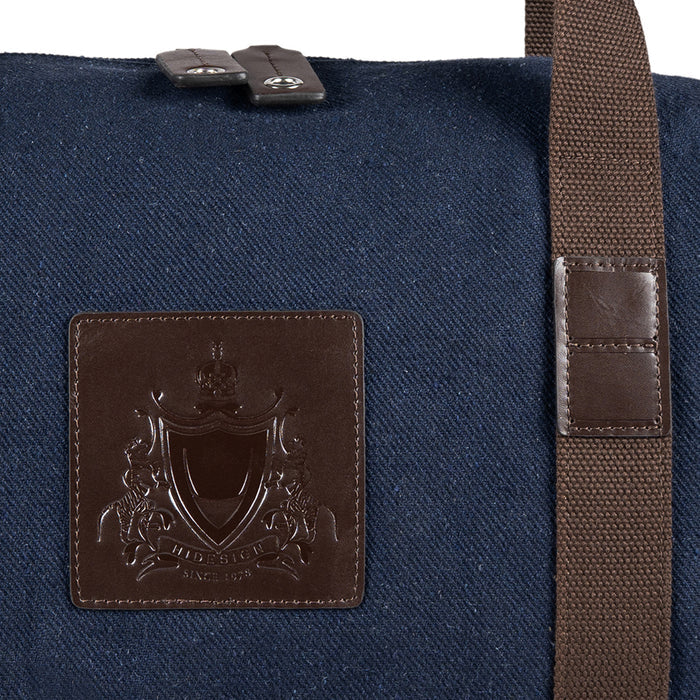 Caravan Blue Canvas Duffle Bag