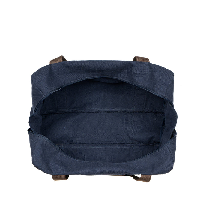 Caravan Blue Canvas Duffle Bag