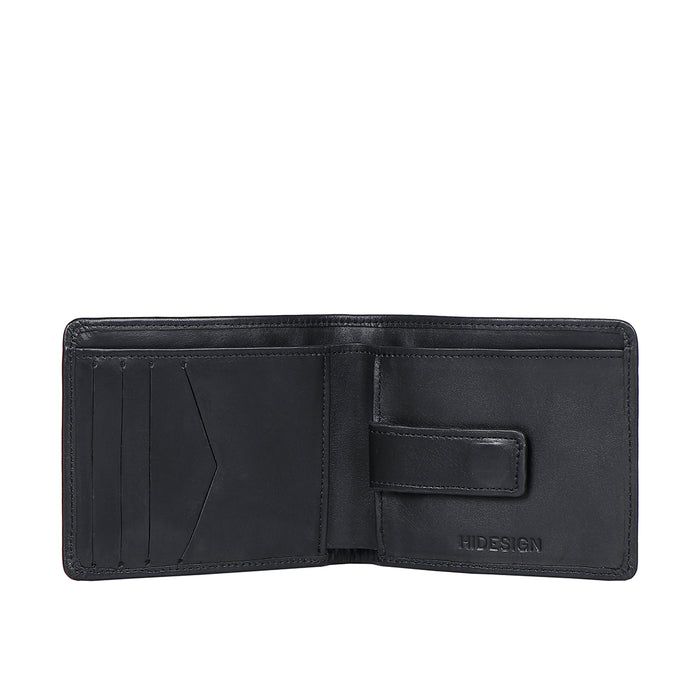 Carlos-W05 Sb Brown Leather Bi-Fold Wallet