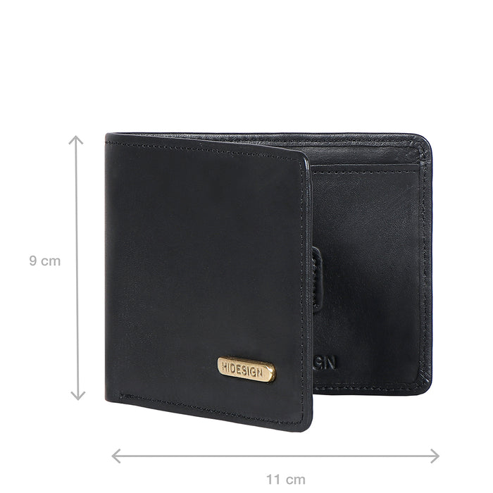 Carlos-W05 Sb Brown Leather Bi-Fold Wallet