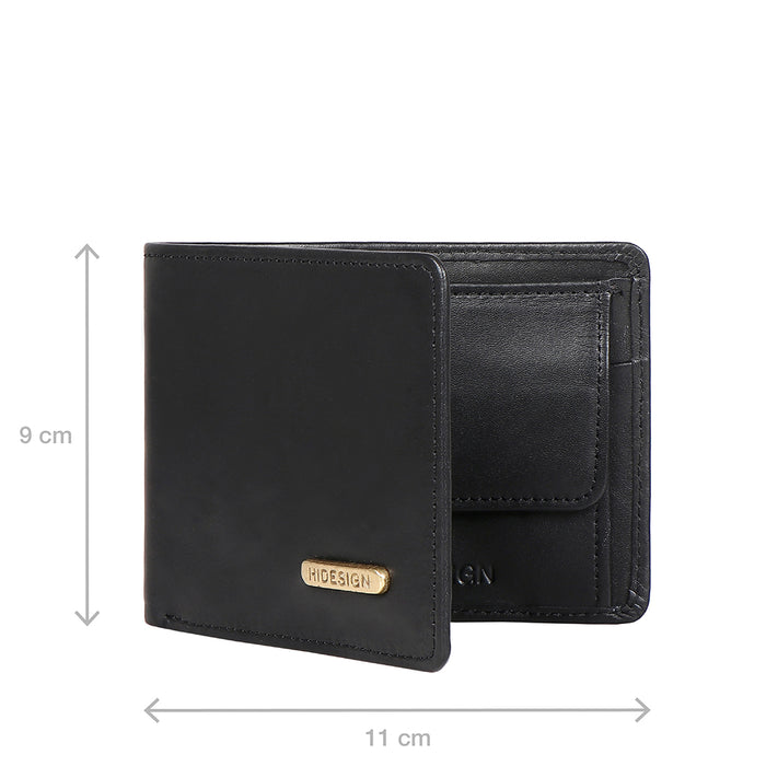 Carlos-W06 Sb Brown Leather Bi-Fold Wallet