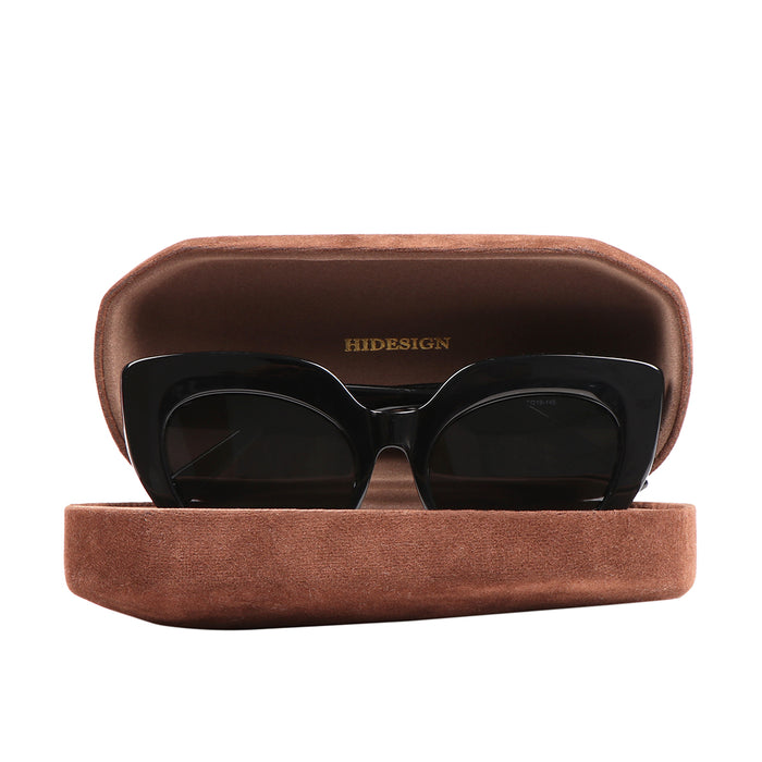 Carmel Women's Black Cat Eye Sunglasses