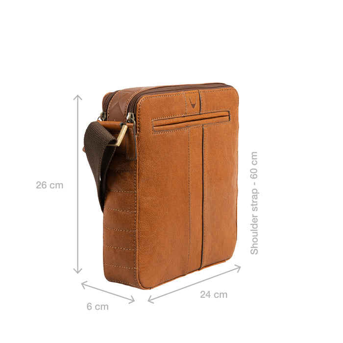 Carnaby 01 Tan Leather  Crossbody