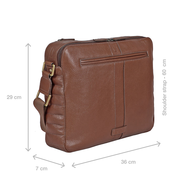 Carnaby 02 Brown Leather  Crossbody
