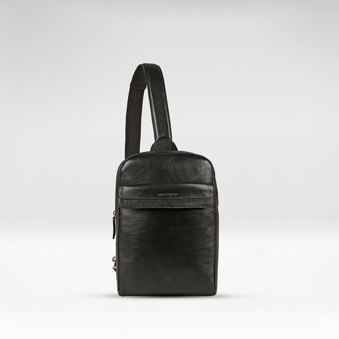 Cashmere 01 Black Leather  Crossbody