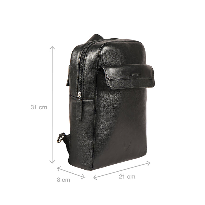 Cashmere 01 Black Leather  Crossbody