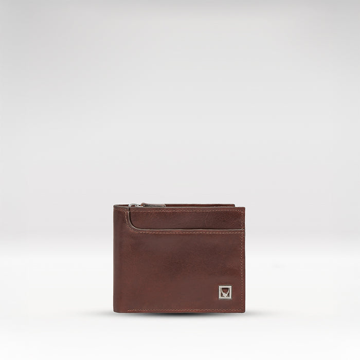 Cashmere W1 Tan Leather Bi-Fold Wallet