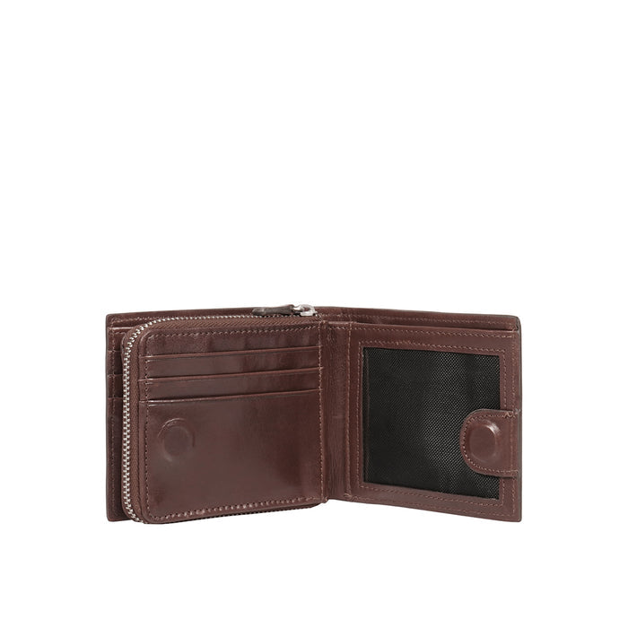 Cashmere W1 Tan Leather Bi-Fold Wallet