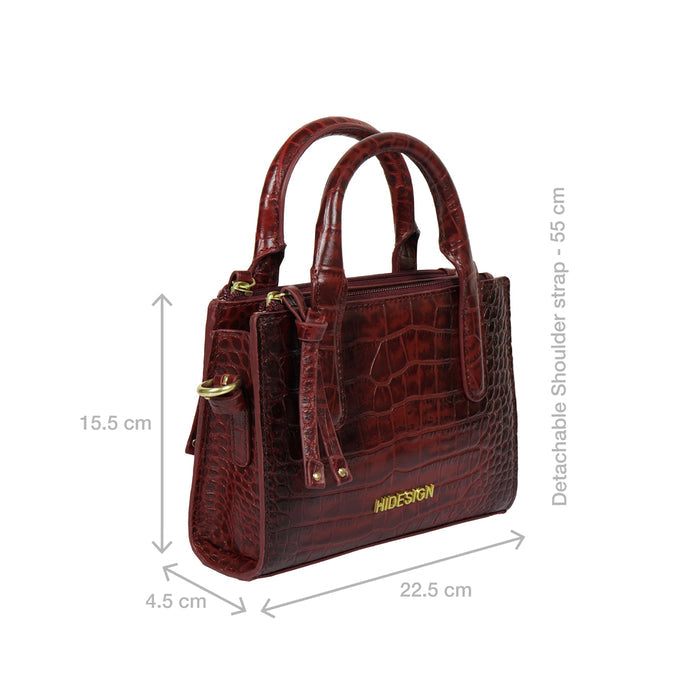 Casino 01 Red Leather Sling Bag
