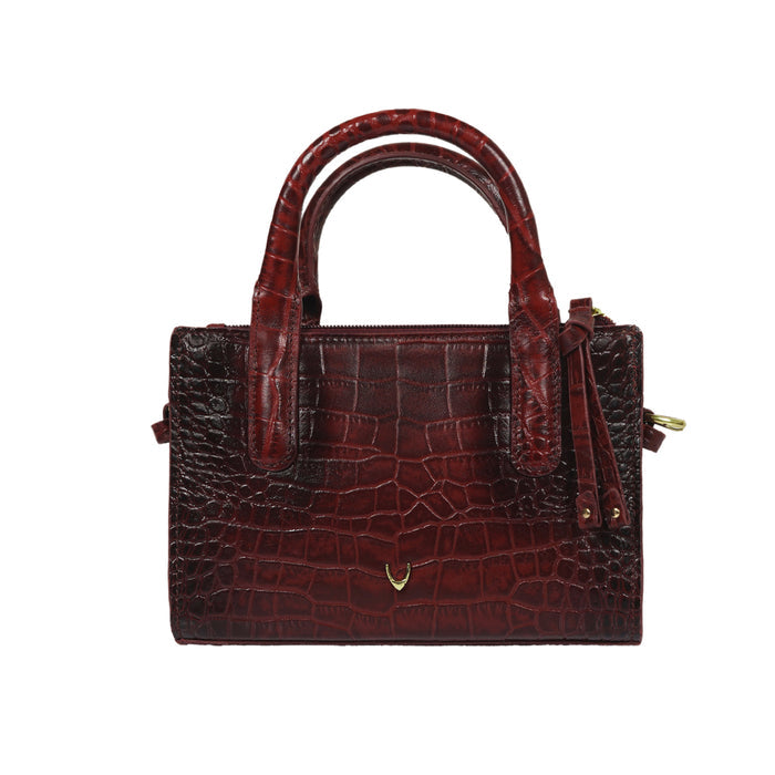 Casino 01 Red Leather Sling Bag