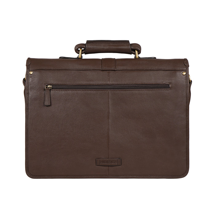 Castello Brown Leather  Briefcase