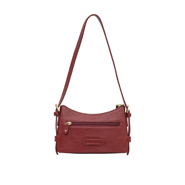 Changi-01 Marsala Leather Shoulder Bag