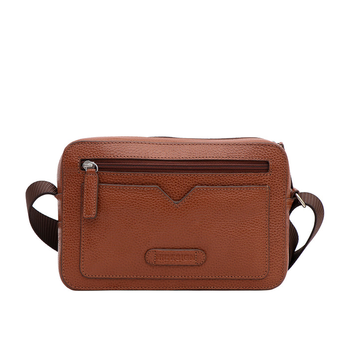 Changi-02 Tan Leather  Crossbody