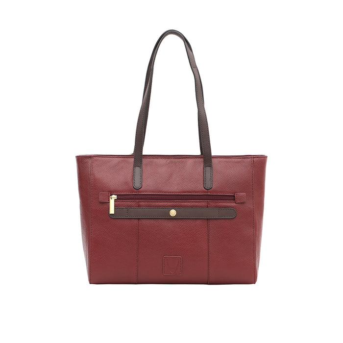 Changi-03 Marsala Leather Shoulder Bag