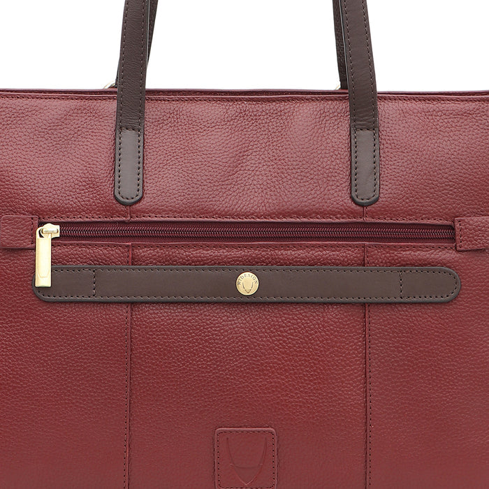 Changi-03 Marsala Leather Shoulder Bag