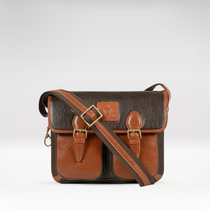 Charter 01 Green Leather  Crossbody