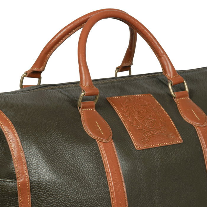 Charter 02 Green Leather Duffle Bag