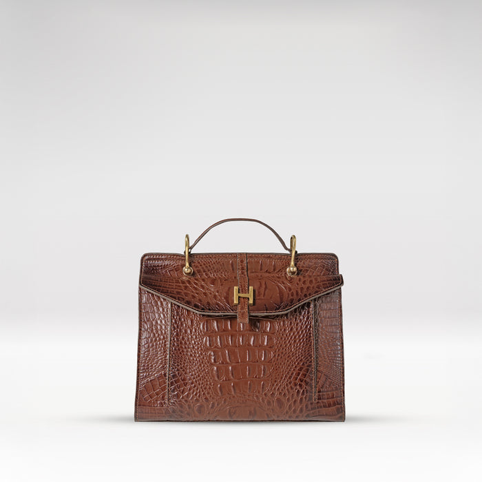 Cherie Tan Leather Satchel