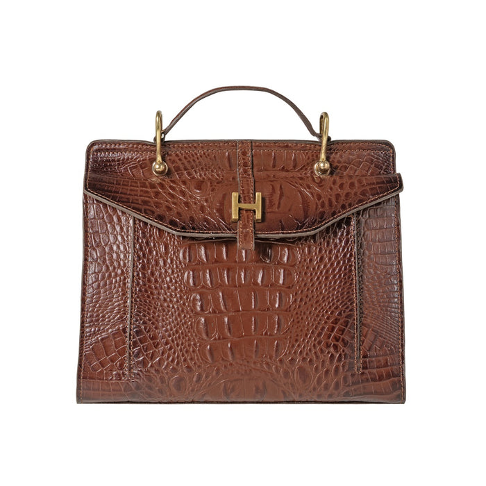 Cherie Tan Leather Satchel