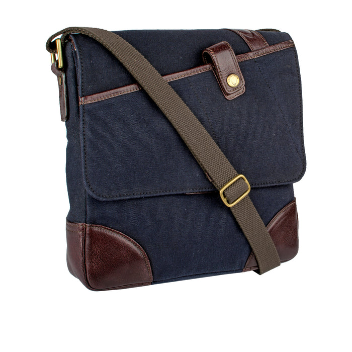 Cherokee 03 Blue Canvas Crossbody
