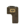 Cheyenne -W4 Green Leather Pouch