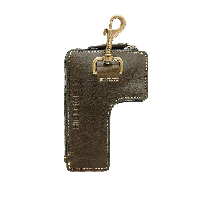 Cheyenne -W4 Green Leather Pouch