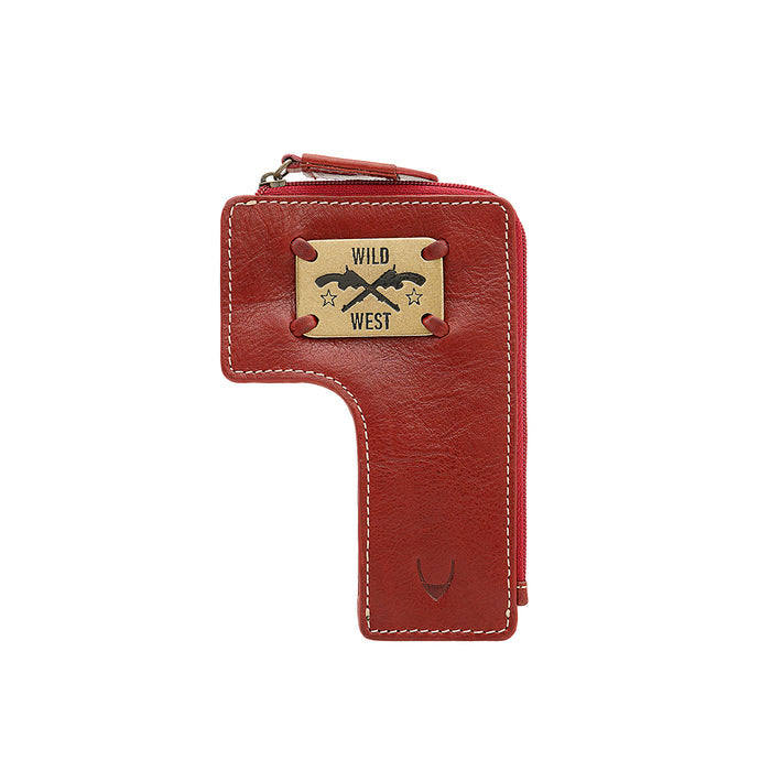 Cheyenne -W4 Red Leather Pouch