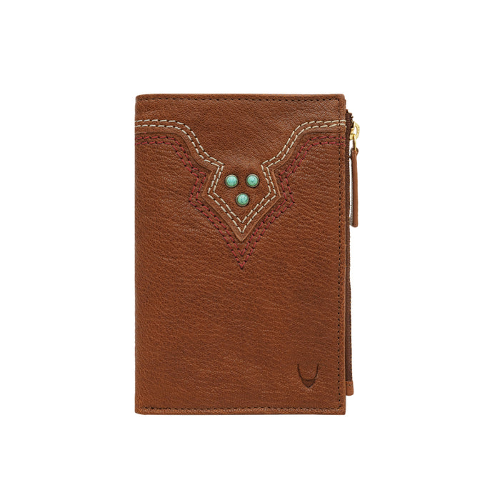 Cheyenne W1 Tan Leather Bi-Fold Wallet