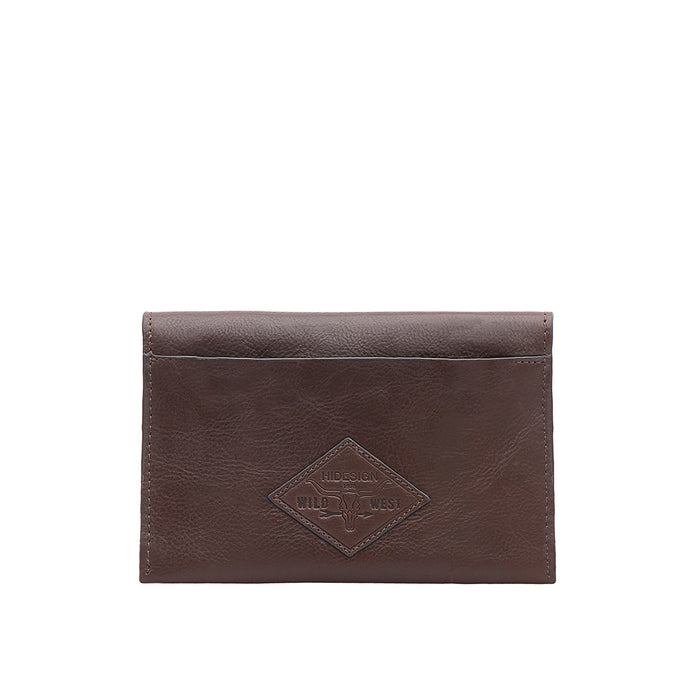 Cheyenne W2 Brown Leather Sling Wallet