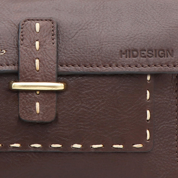 Cheyenne W2 Brown Leather Sling Wallet