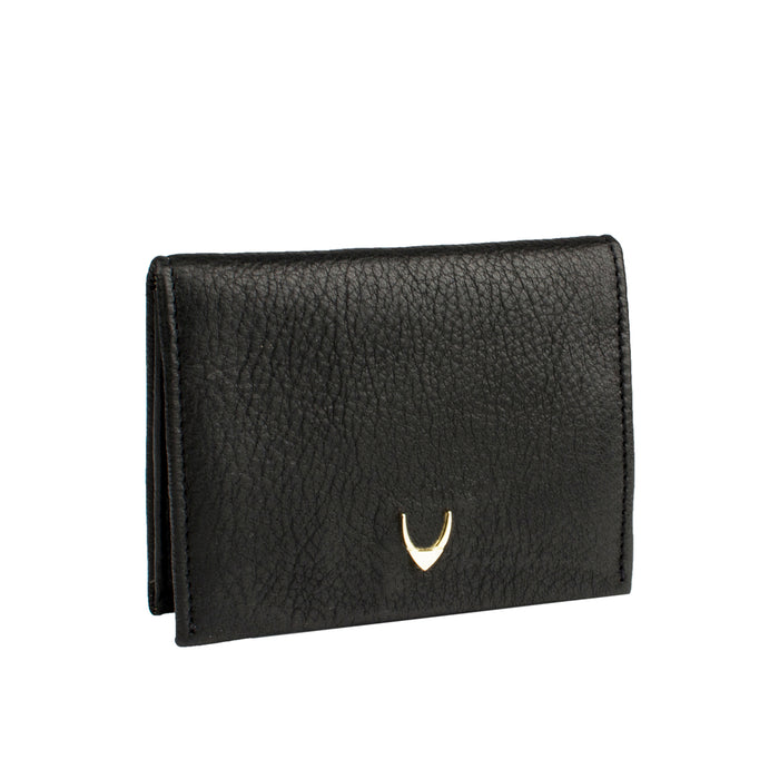 Chianti Black Leather Card Holder