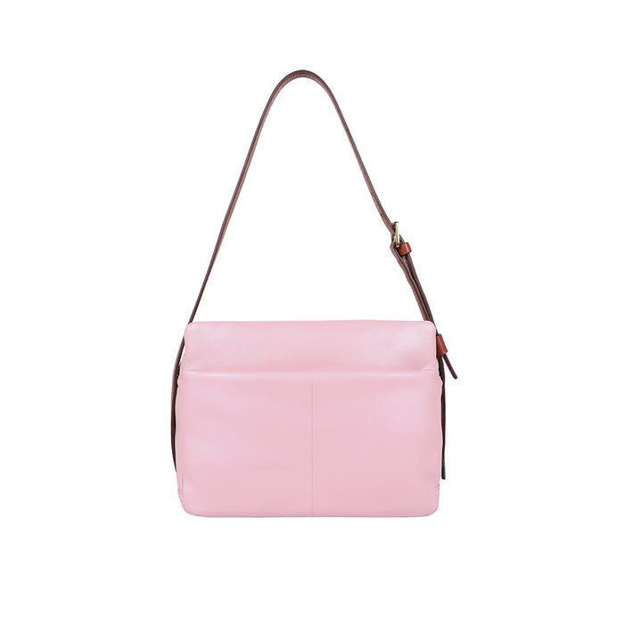 Chiquita 01 Pink Leather Shoulder Bag