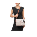 Chiquita 02 Beige Leather Crossbody