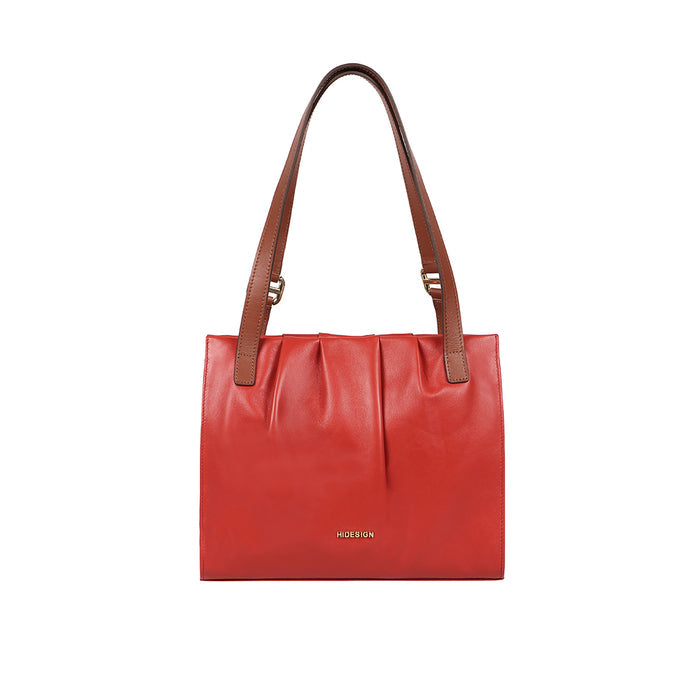 Chiquita 04 Red Leather Shoulder Bag
