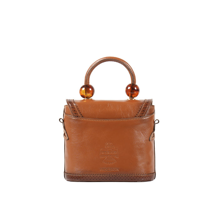 Churro 01 Tan Leather Sling Bag