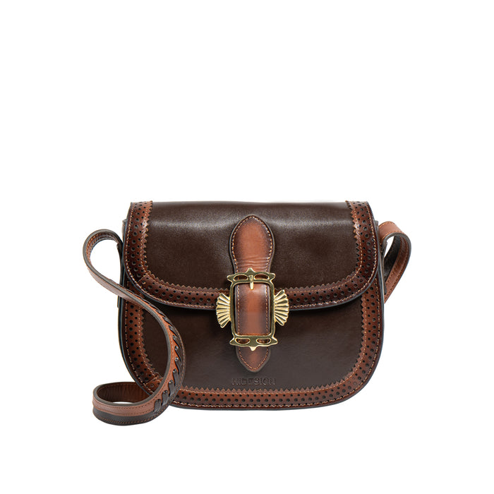 Churro 02 Brown Leather Shoulder Bag