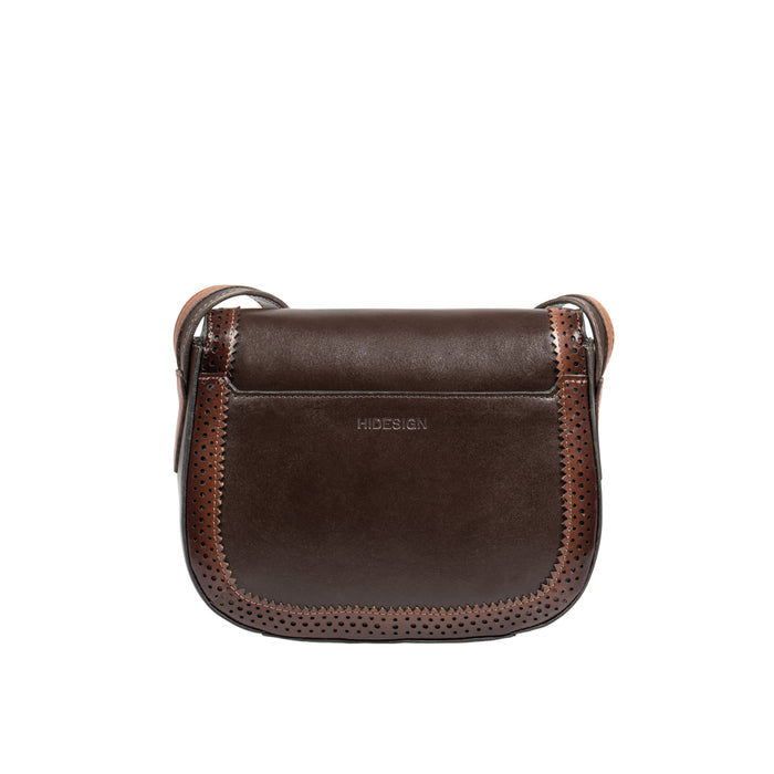 Churro 02 Brown Leather Shoulder Bag