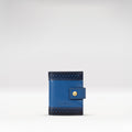 Churro W1 Blue Leather Card Holder