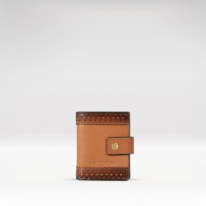 Churro W1 Orange Leather Card Holder