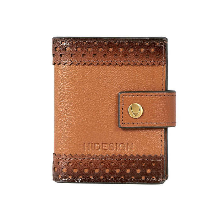 Churro W1 Orange Leather Card Holder