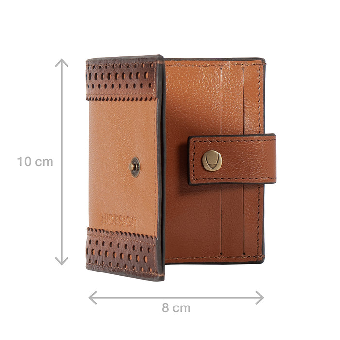 Churro W1 Orange Leather Card Holder