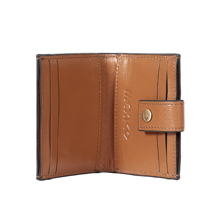 Churro W1 Orange Leather Card Holder