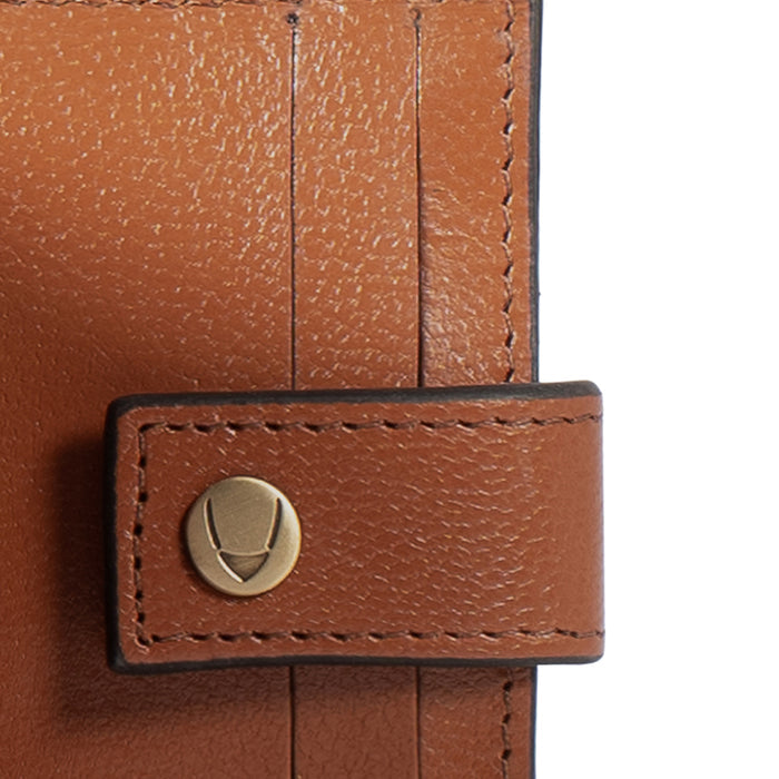 Churro W1 Orange Leather Card Holder