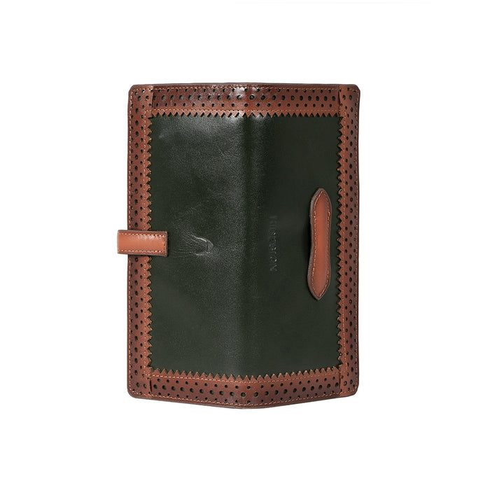 Churro W3 Green Leather Bi-Fold Wallet