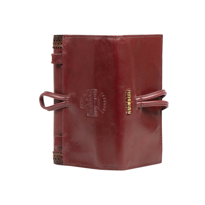 Churro W4 Red Leather Sling Wallet