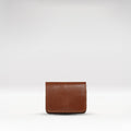 Clover W1 Tan Leather Bi-Fold Wallet