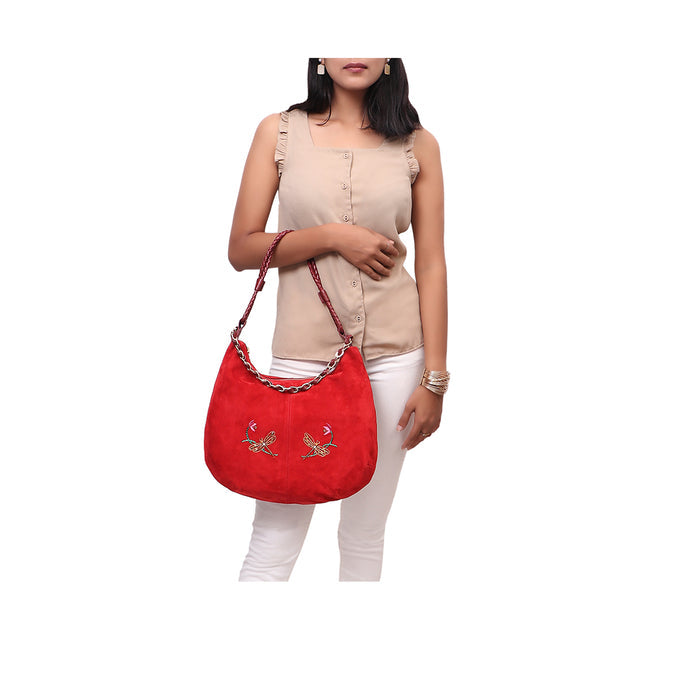 Colette 04 Marsala Leather Hobo