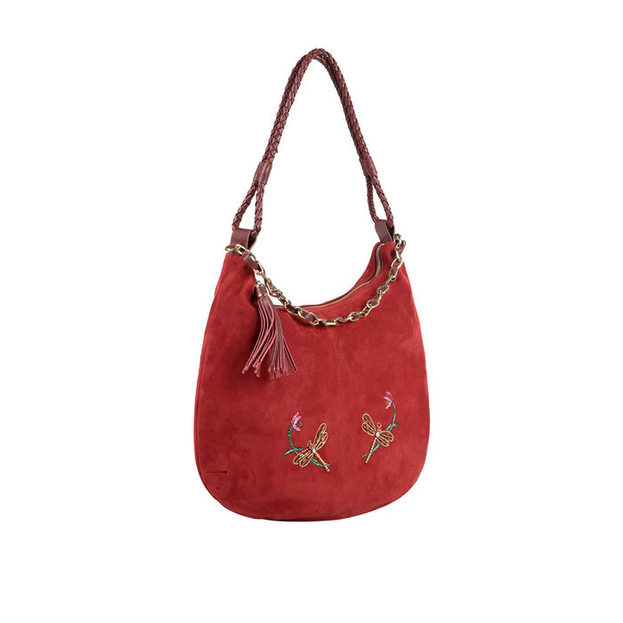 Colette 04 Marsala Leather Hobo