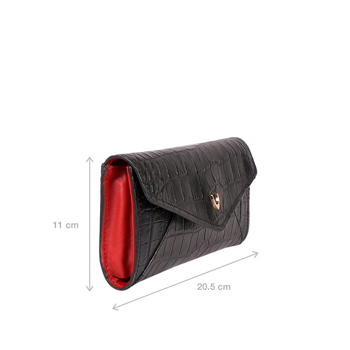 Colorado W1 Black Leather Clutch Wallet