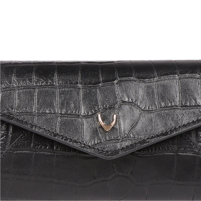Colorado W1 Black Leather Clutch Wallet